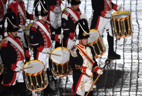 2018 Spasskaya Tower Military Music Festival closing ceremony