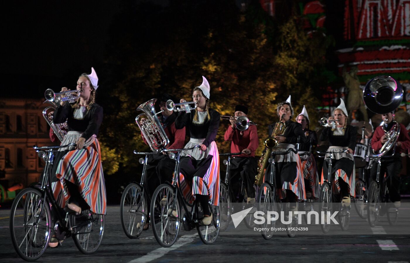 2018 Spasskaya Tower Military Music Festival closing ceremony