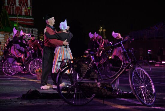 2018 Spasskaya Tower Military Music Festival closing ceremony