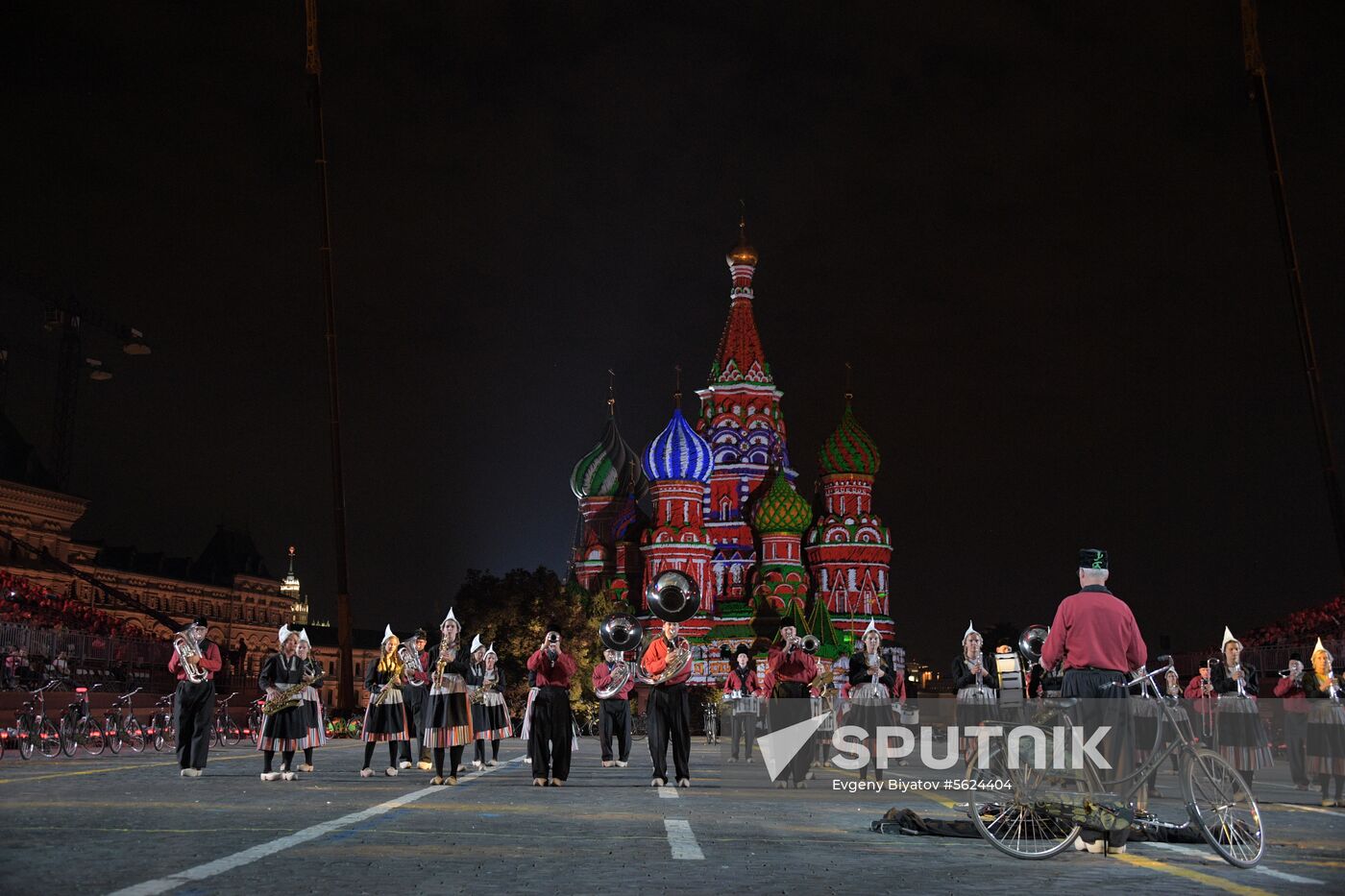 2018 Spasskaya Tower Military Music Festival closing ceremony