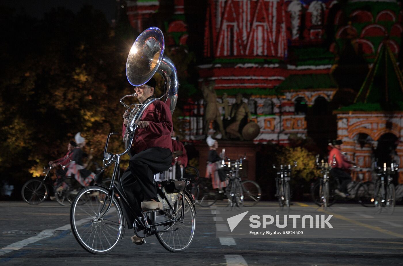 2018 Spasskaya Tower Military Music Festival closing ceremony