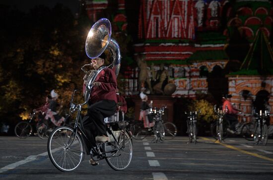 2018 Spasskaya Tower Military Music Festival closing ceremony