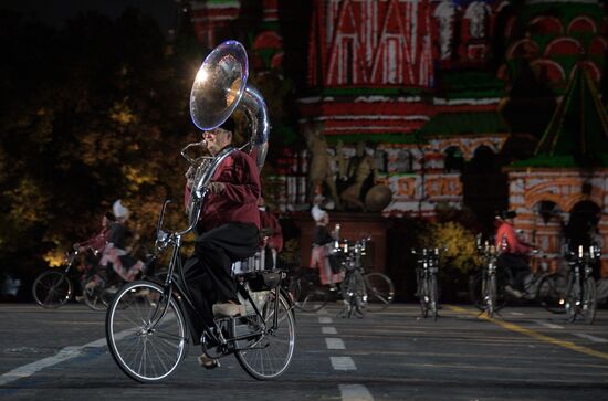 2018 Spasskaya Tower Military Music Festival closing ceremony