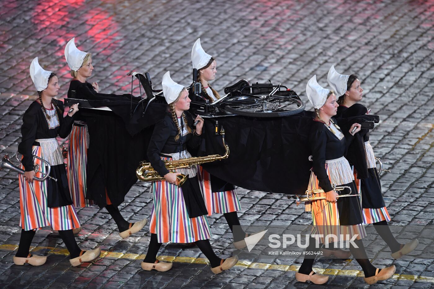 2018 Spasskaya Tower Military Music Festival closing ceremony