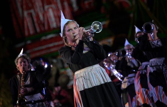 2018 Spasskaya Tower Military Music Festival closing ceremony