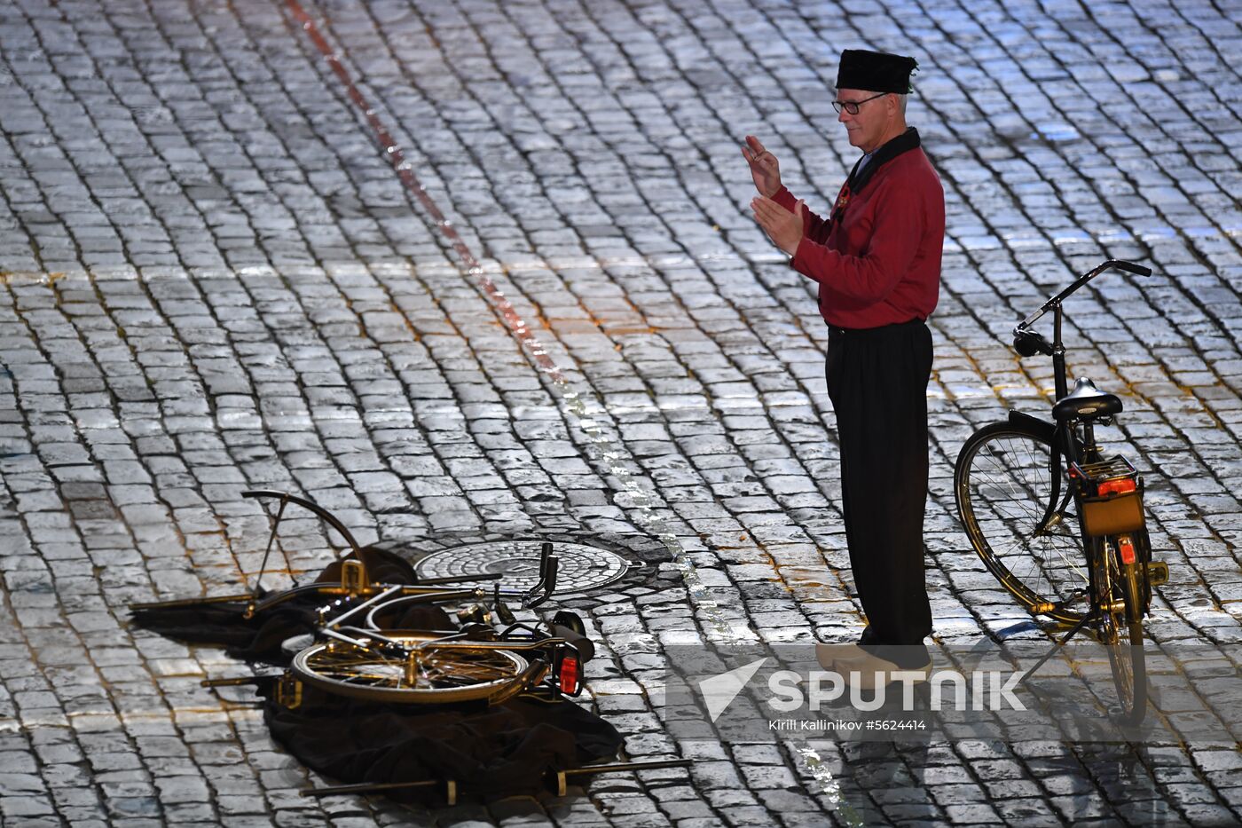 2018 Spasskaya Tower Military Music Festival closing ceremony