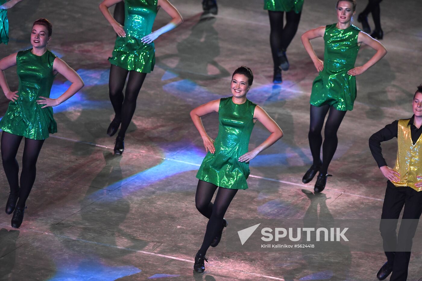 2018 Spasskaya Tower Military Music Festival closing ceremony