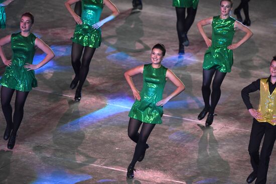 2018 Spasskaya Tower Military Music Festival closing ceremony
