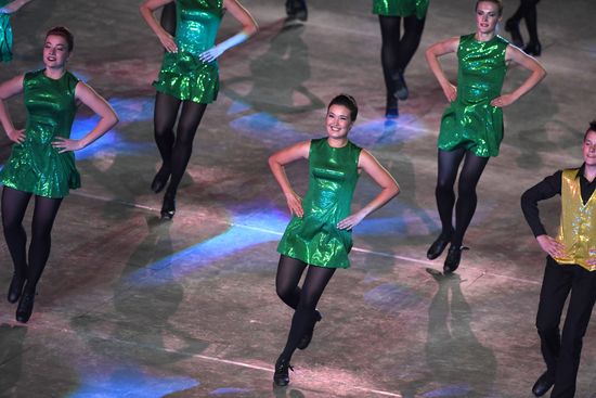 2018 Spasskaya Tower Military Music Festival closing ceremony