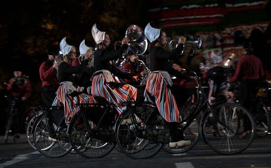 2018 Spasskaya Tower Military Music Festival closing ceremony