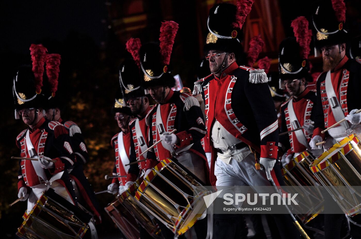 2018 Spasskaya Tower Military Music Festival closing ceremony