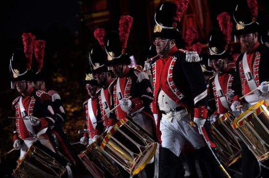 2018 Spasskaya Tower Military Music Festival closing ceremony