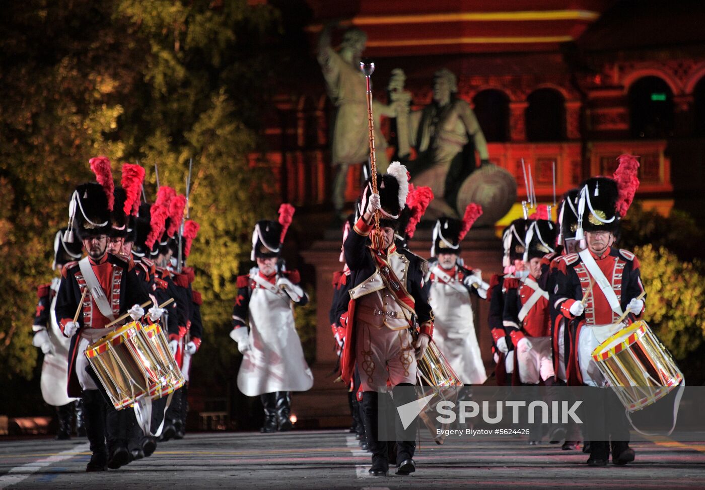 2018 Spasskaya Tower Military Music Festival closing ceremony