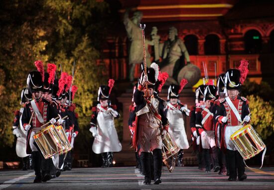 2018 Spasskaya Tower Military Music Festival closing ceremony