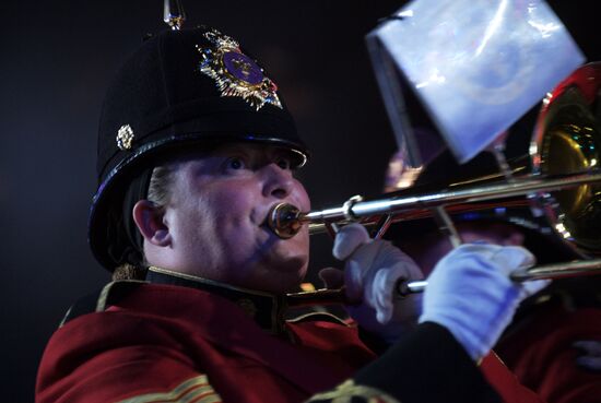 2018 Spasskaya Tower Military Music Festival closing ceremony