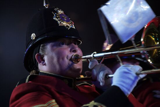 2018 Spasskaya Tower Military Music Festival closing ceremony