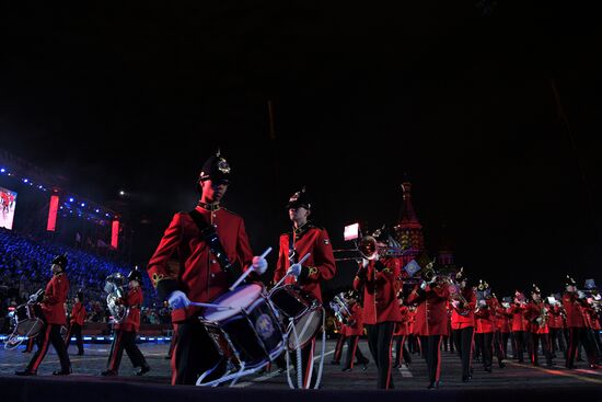 2018 Spasskaya Tower Military Music Festival closing ceremony