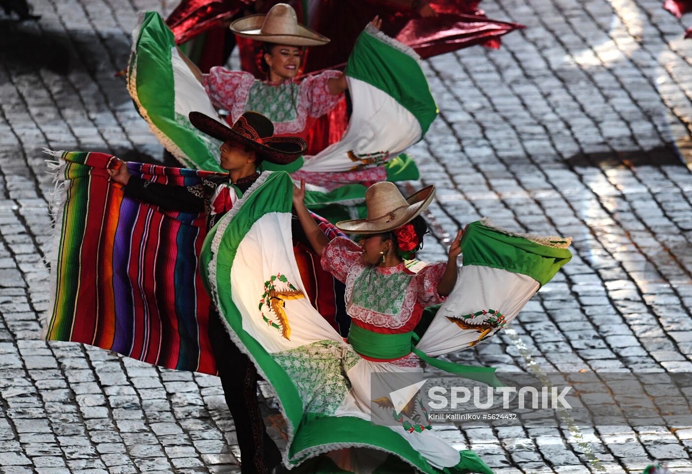 2018 Spasskaya Tower Military Music Festival closing ceremony