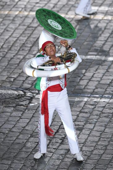2018 Spasskaya Tower Military Music Festival closing ceremony