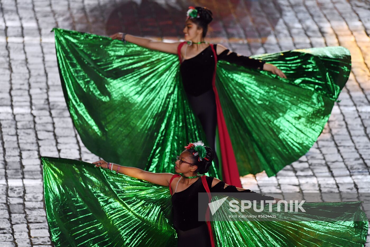 2018 Spasskaya Tower Military Music Festival closing ceremony