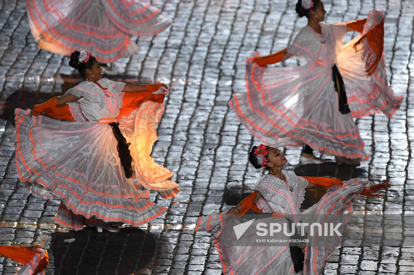 2018 Spasskaya Tower Military Music Festival closing ceremony