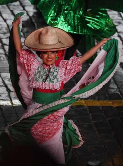 2018 Spasskaya Tower Military Music Festival closing ceremony