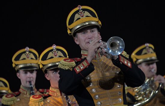 2018 Spasskaya Tower Military Music Festival closing ceremony