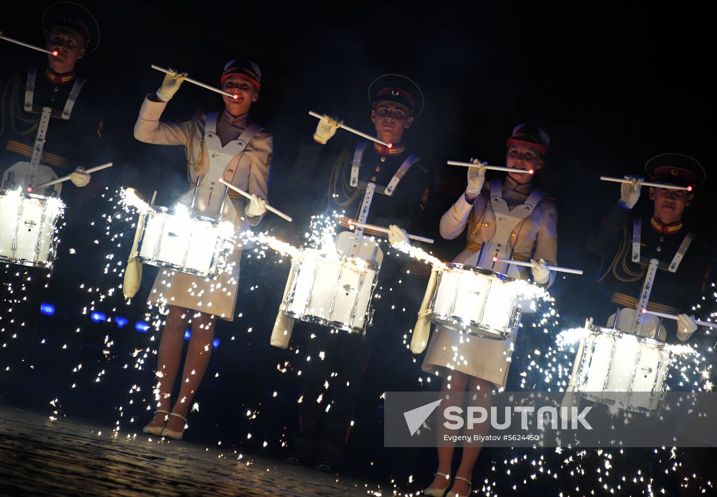 2018 Spasskaya Tower Military Music Festival closing ceremony