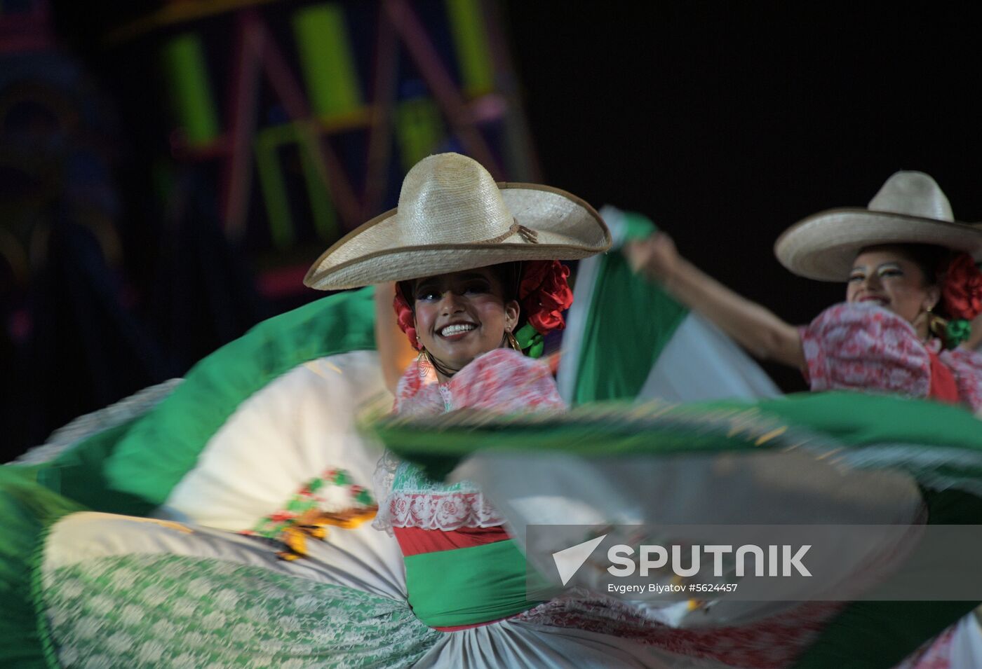 2018 Spasskaya Tower Military Music Festival closing ceremony