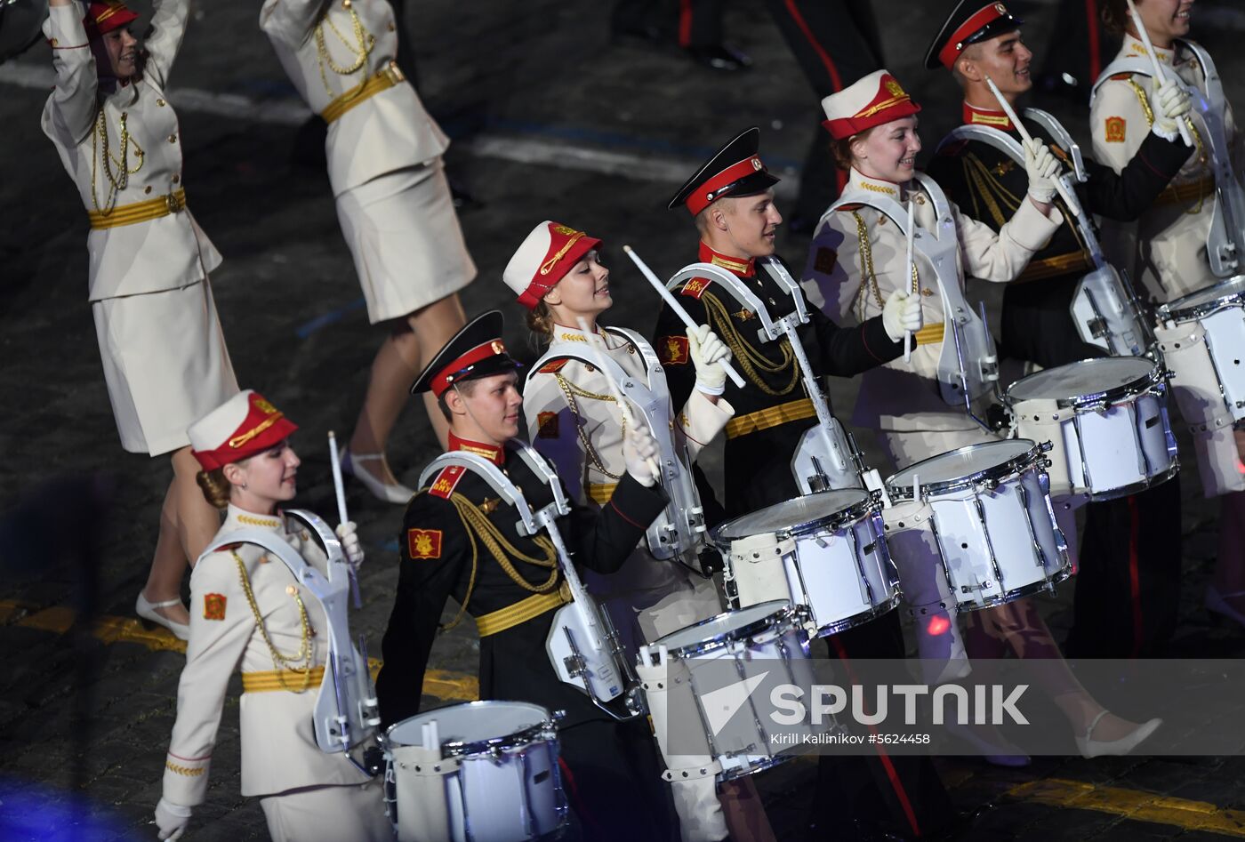 2018 Spasskaya Tower Military Music Festival closing ceremony