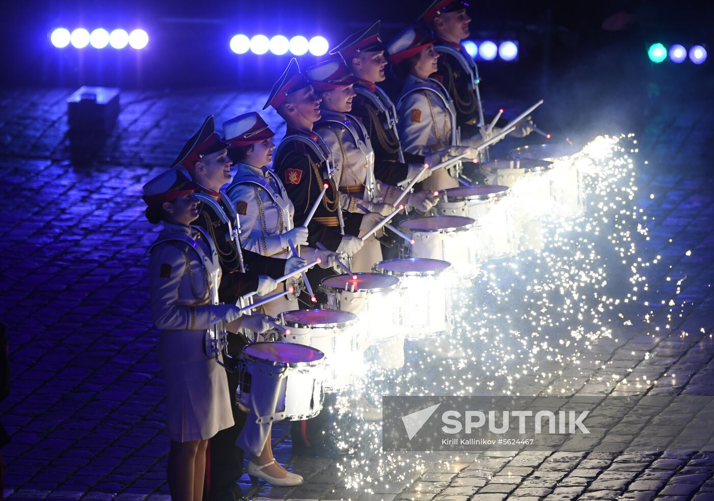 2018 Spasskaya Tower Military Music Festival closing ceremony