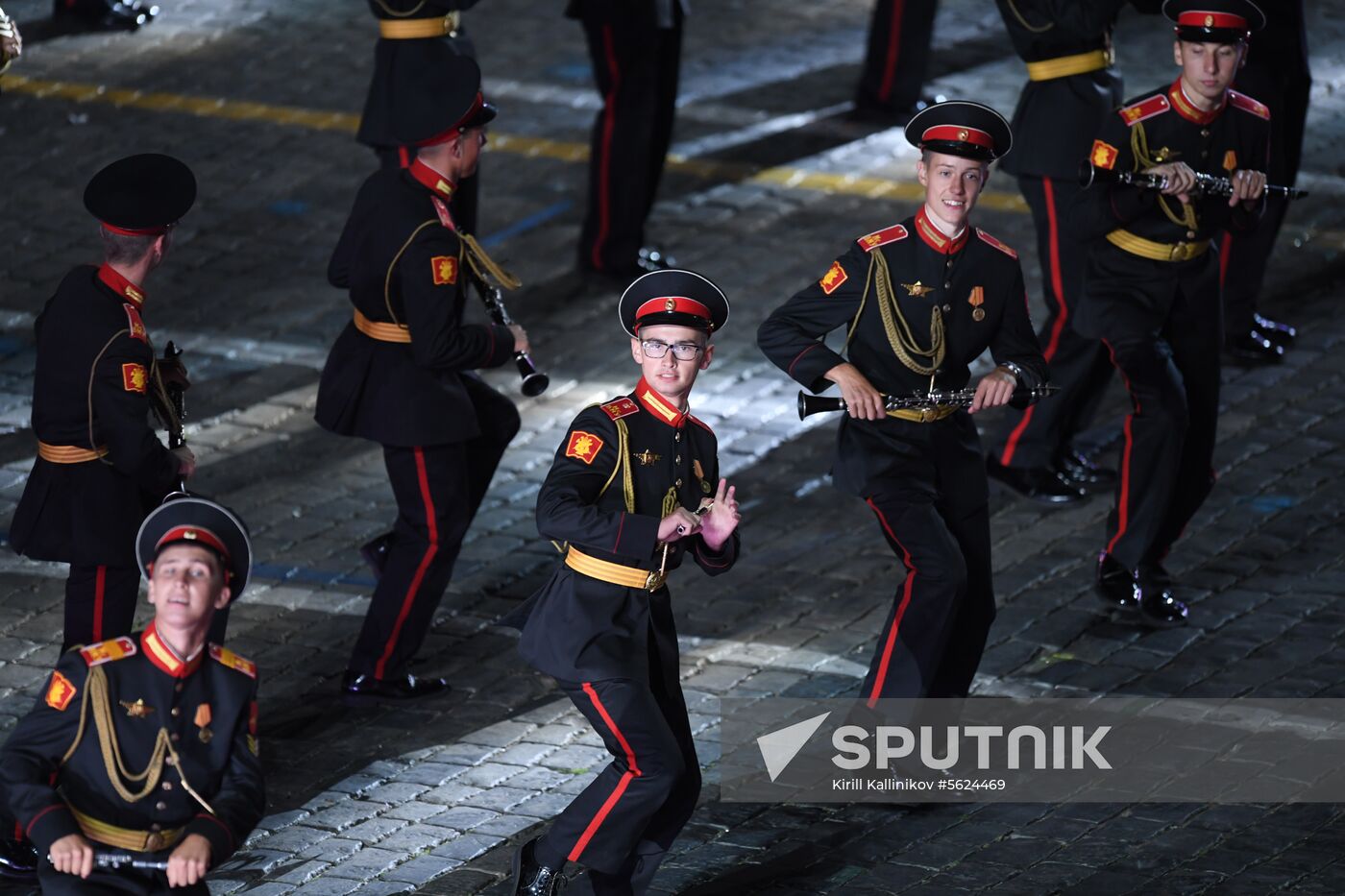 2018 Spasskaya Tower Military Music Festival closing ceremony