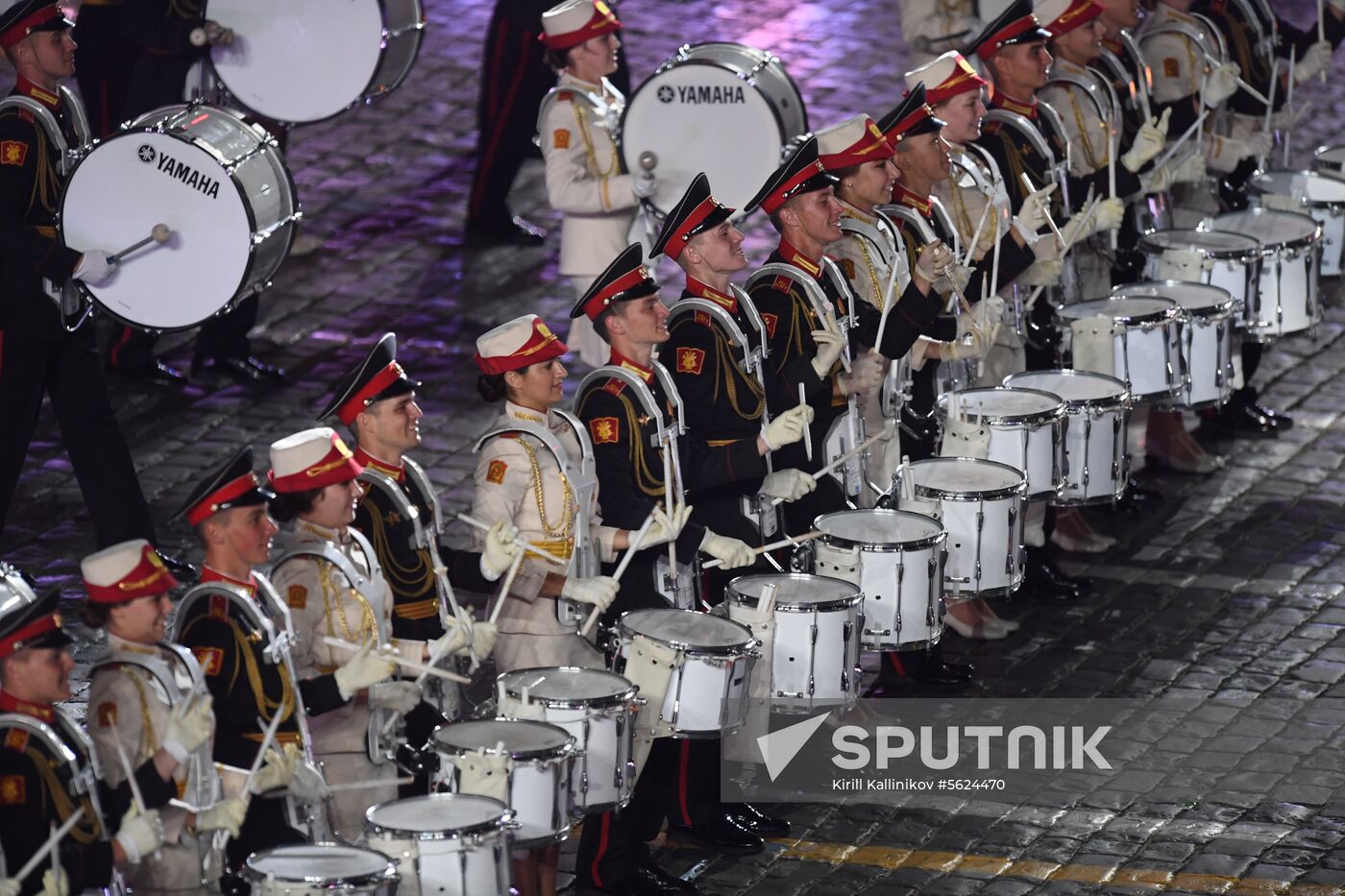 2018 Spasskaya Tower Military Music Festival closing ceremony