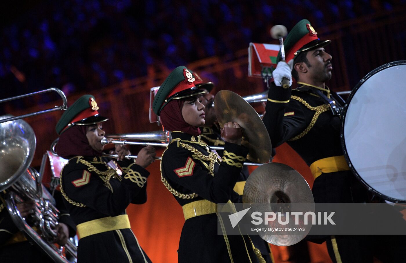 2018 Spasskaya Tower Military Music Festival closing ceremony