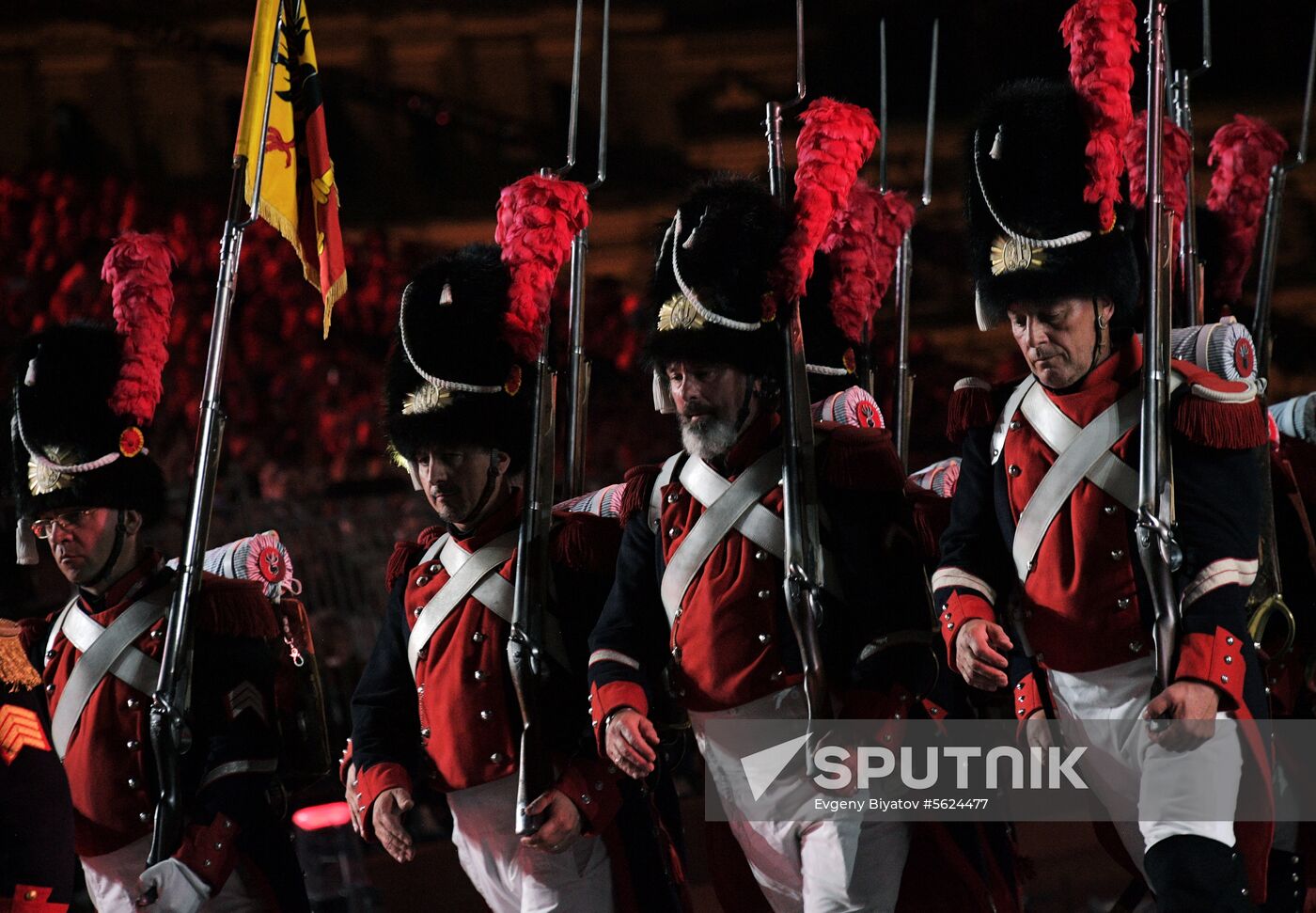 2018 Spasskaya Tower Military Music Festival closing ceremony