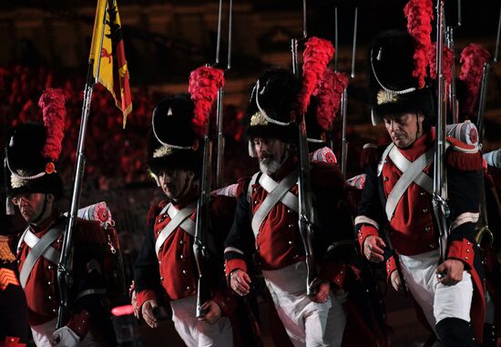 2018 Spasskaya Tower Military Music Festival closing ceremony
