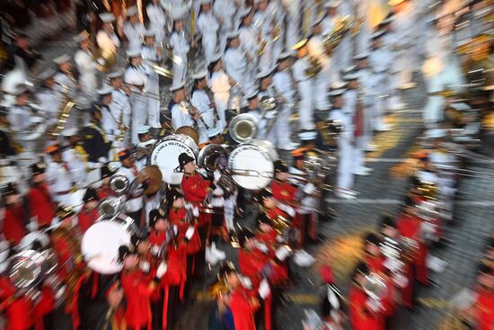 2018 Spasskaya Tower Military Music Festival closing ceremony