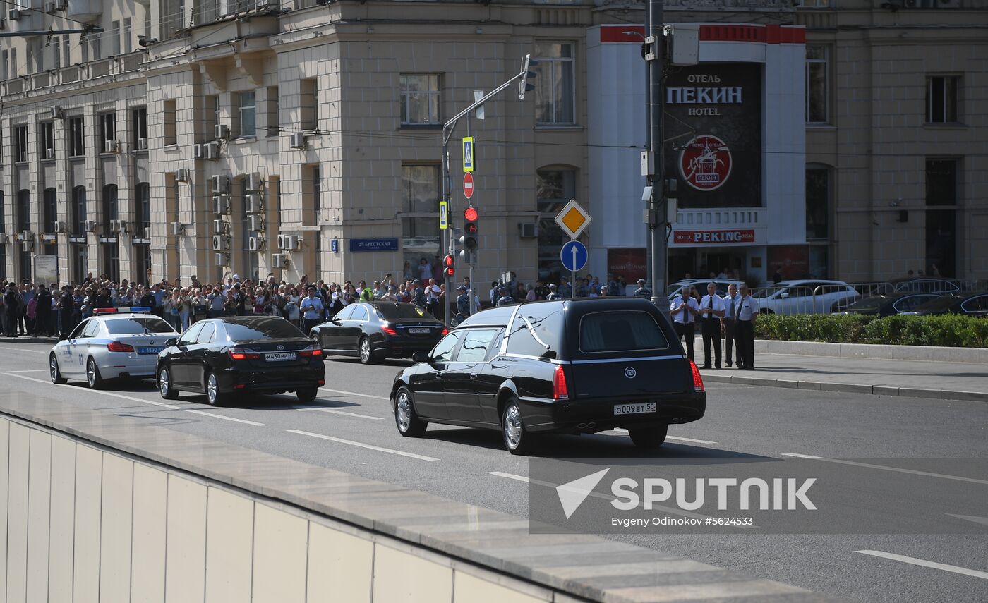 Final farewell to Iosif Kobzon