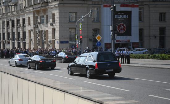 Final farewell to Iosif Kobzon