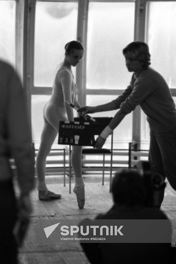 Filming of The Dreamer ballet