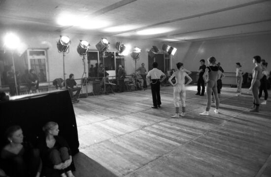 Filming of The Dreamer ballet