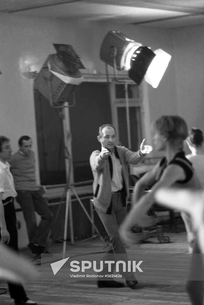 Filming of The Dreamer ballet