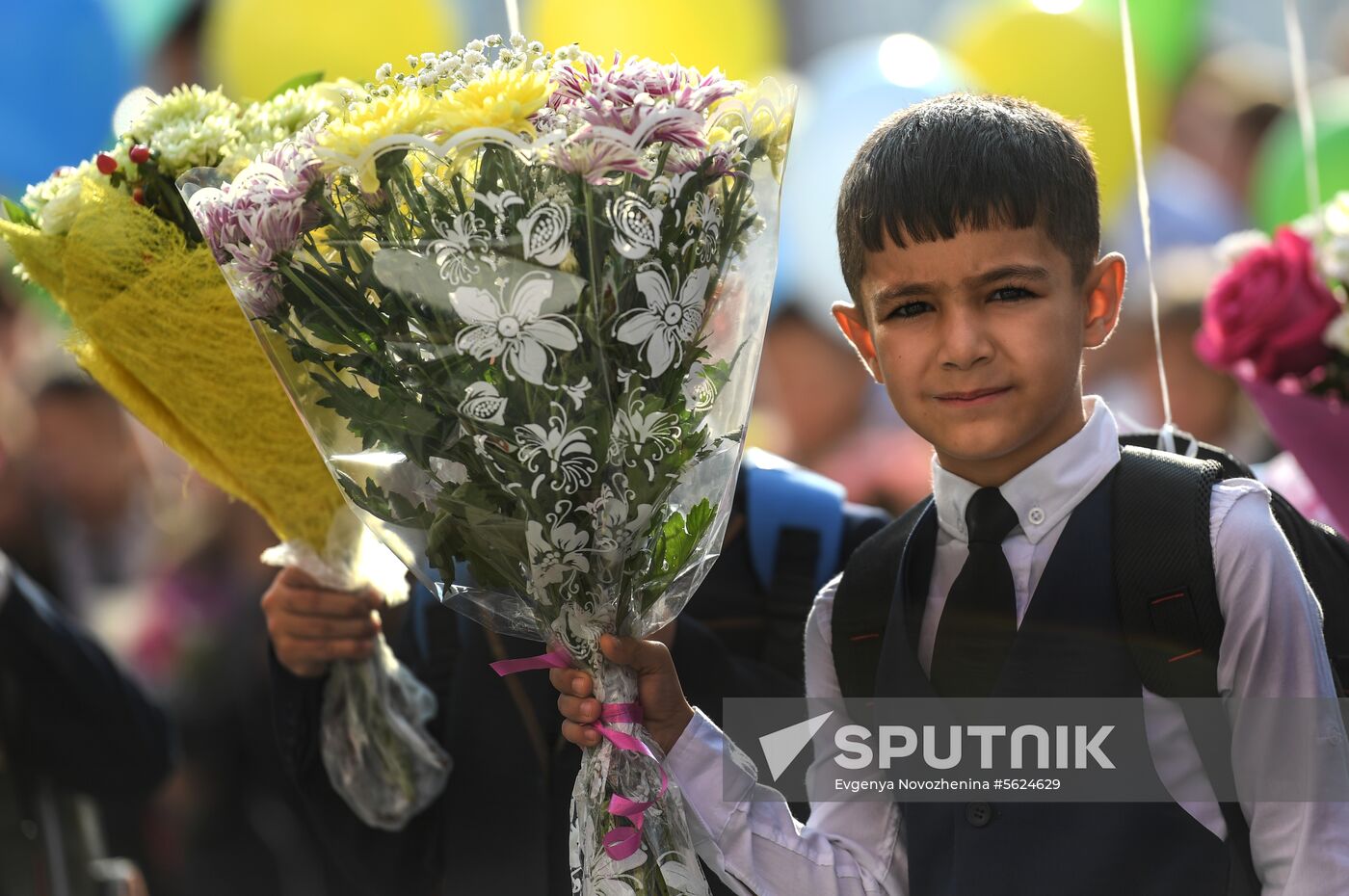 New school year starts in Russia
