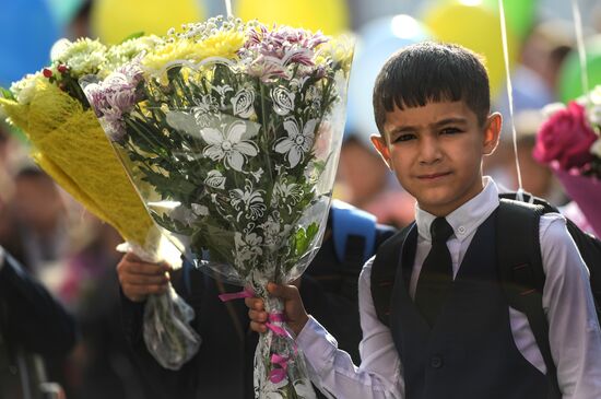 New school year starts in Russia