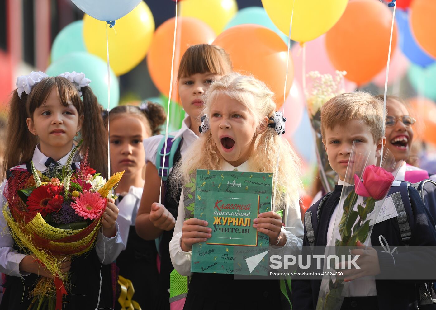 New school year starts in Russia