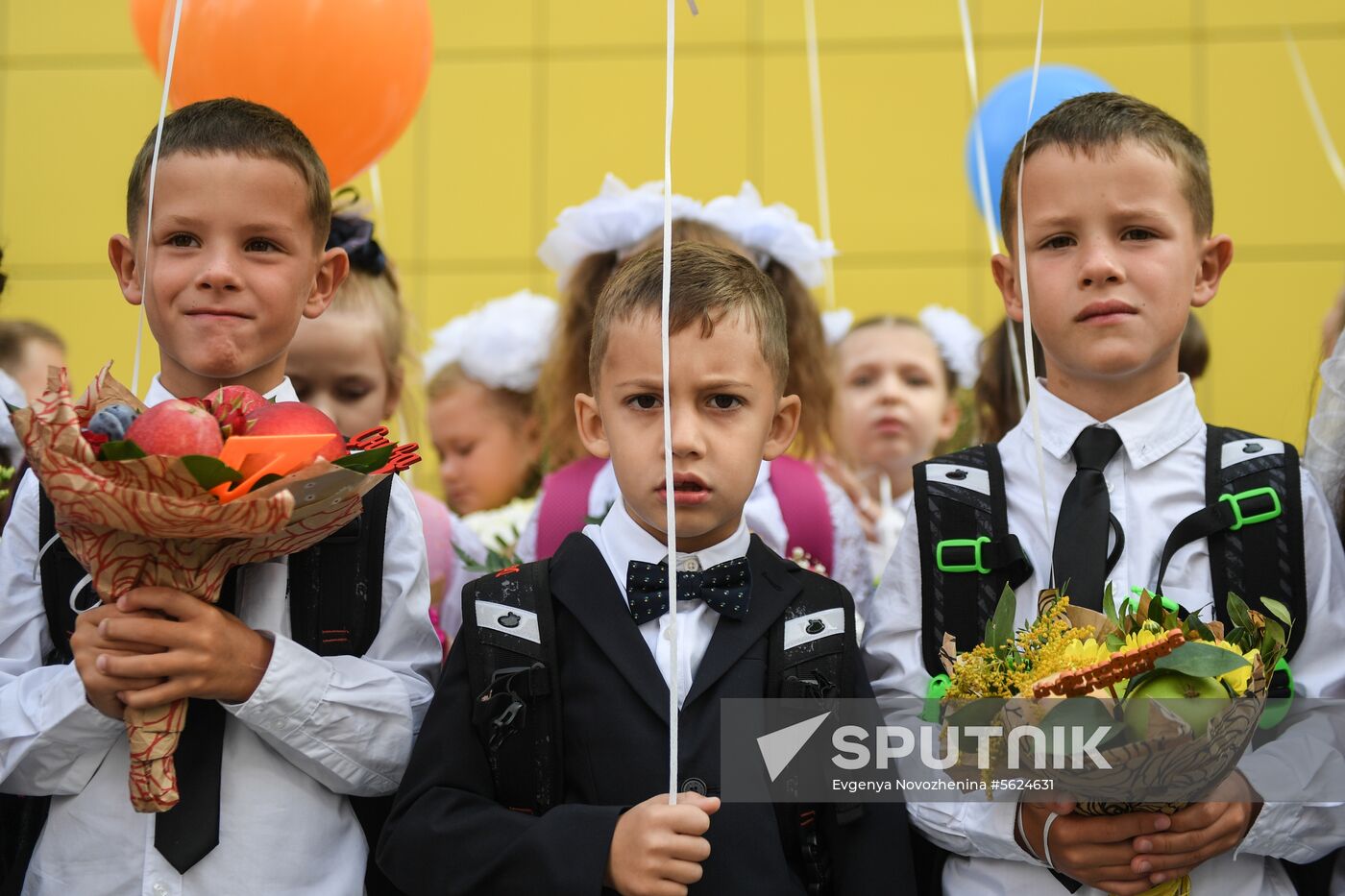 New school year starts in Russia