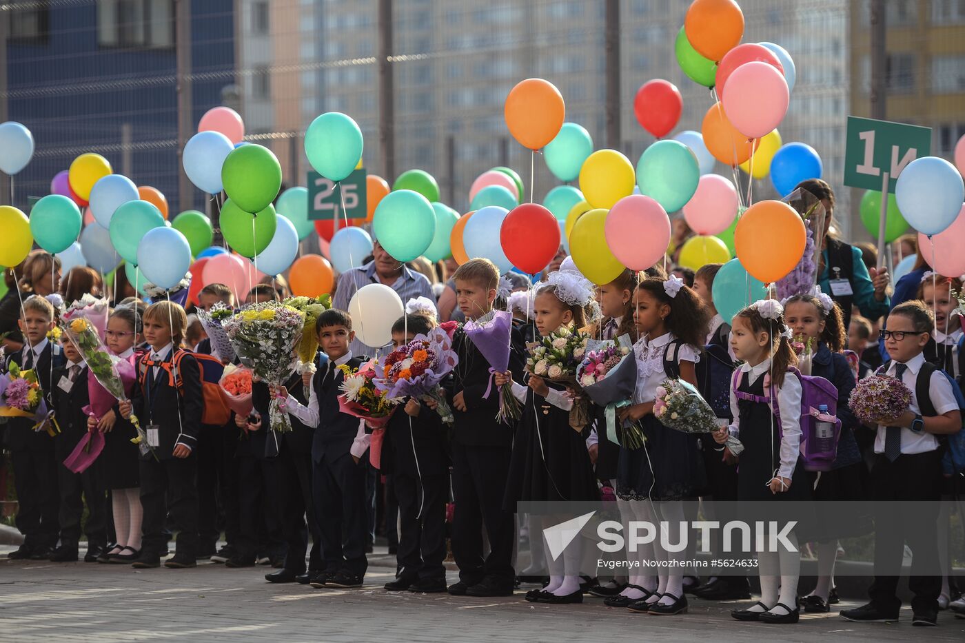 New school year starts in Russia