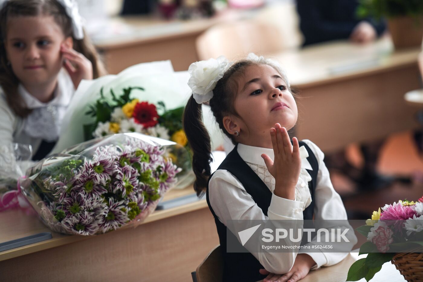 New school year starts in Russia