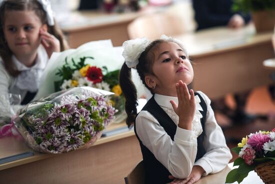 New school year starts in Russia