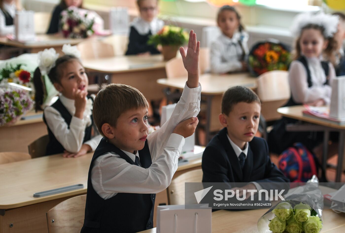 New school year starts in Russia